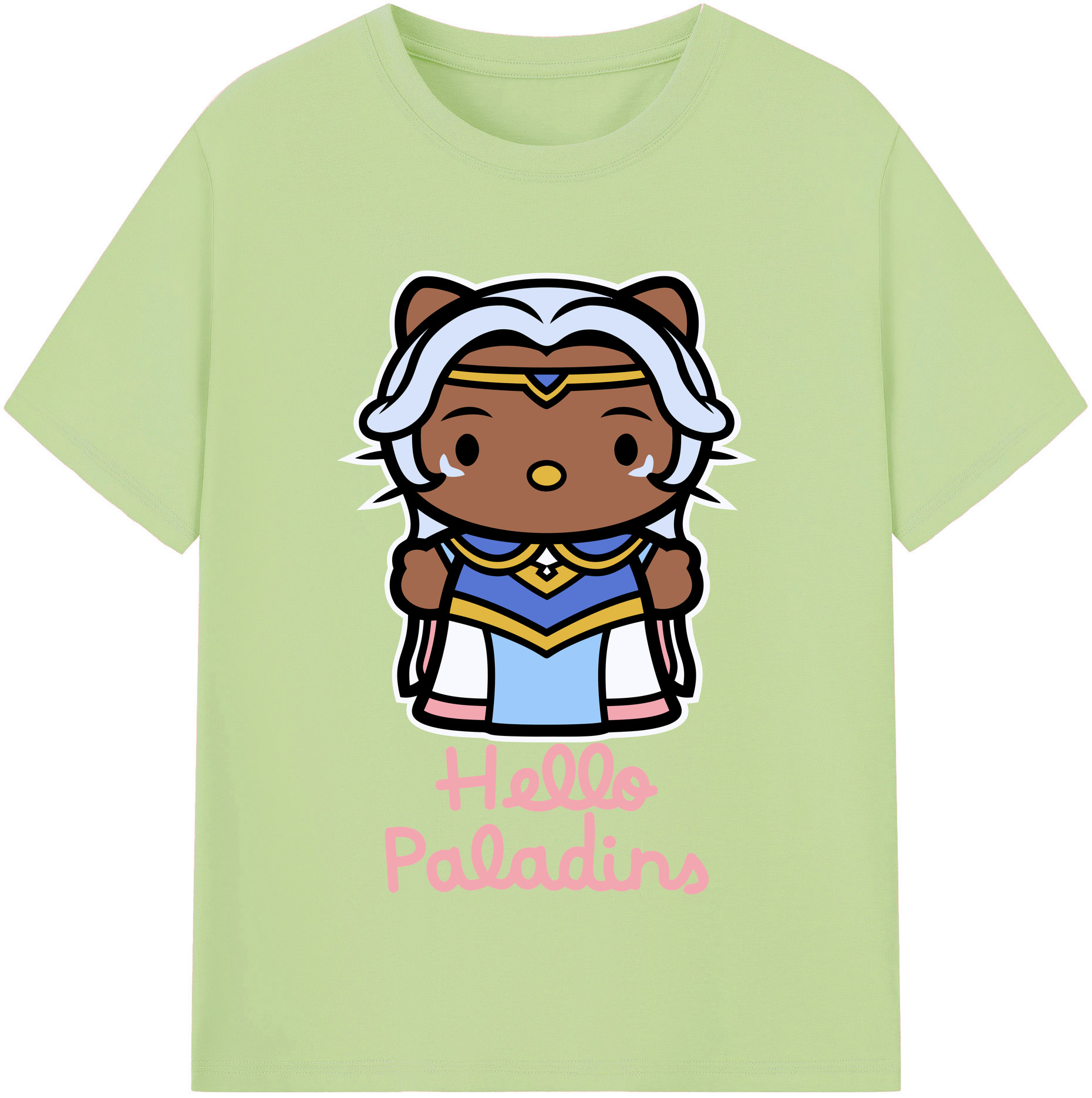 （画像用） Hello Kitty ハローキティ 綿100％半袖Tシャツ（フロントプリント）